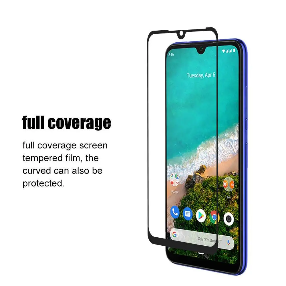 Baixin закаленное стекло для Xio mi A2 A3 Lite CC9E CC9 защитное посылка|Защитные стёкла и