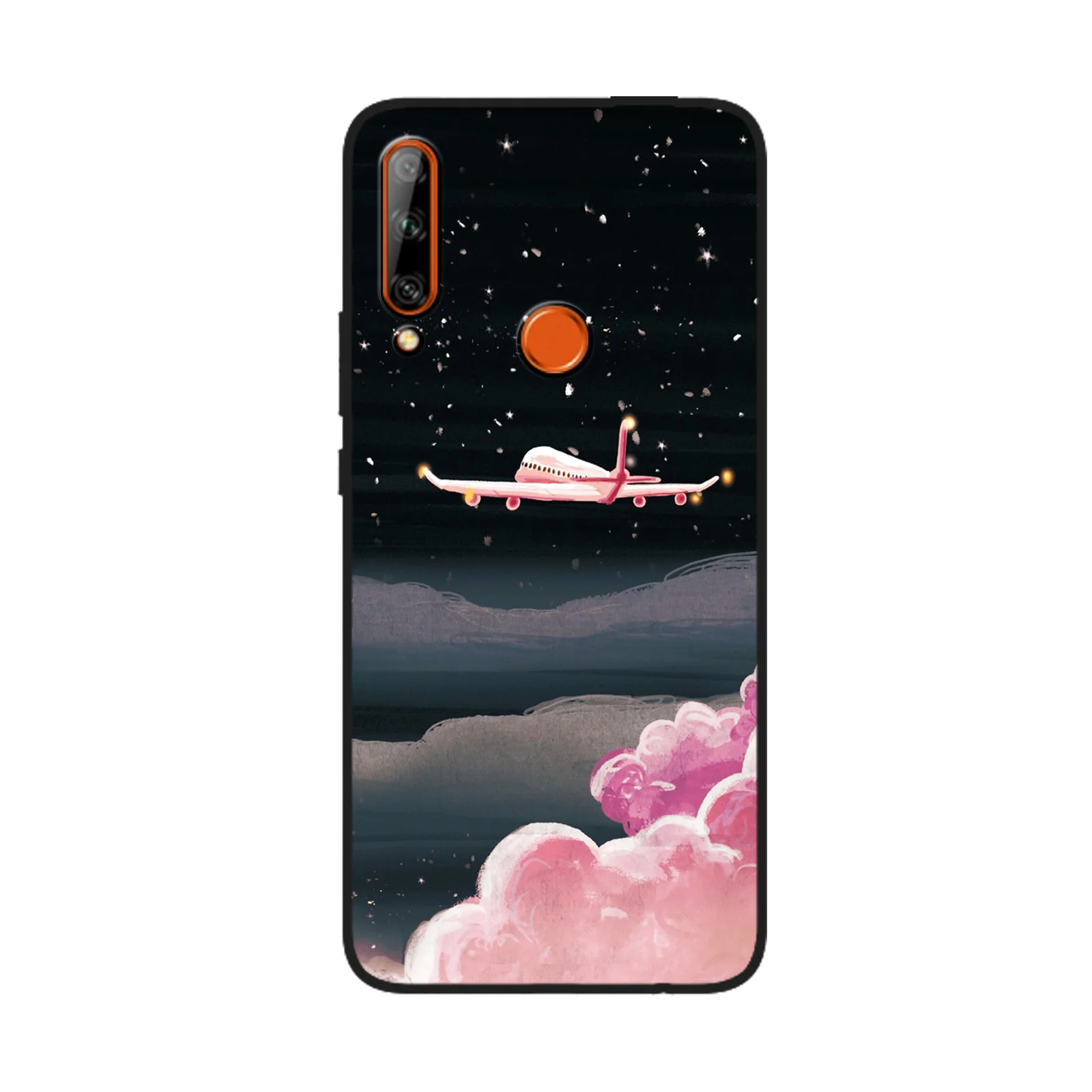 Силиконовый чехол для Huawei HONOR 9C 6 39 &quotс изображением мягкого пейзажа задняя