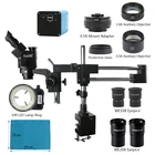 Мультифокальный Тринокулярный стереомикроскоп 3,5x-90X с двойной стрелой IMX290 с автофокусом и HDMI-камерой для фотографий