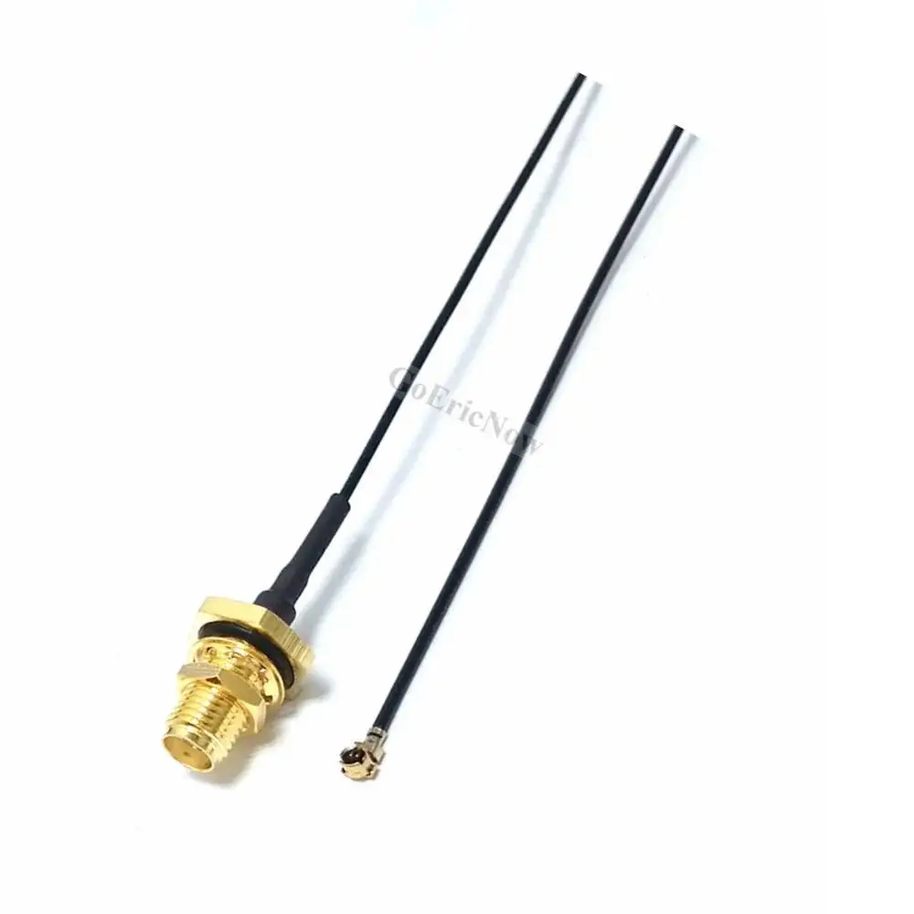 10 шт. радиочастотный разъем Водонепроницаемый шестиугольник RP SMA & типа мама к U F.L