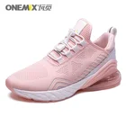 Новинка, кроссовки ONEMIX для мужчин и женщин, Спортивная амортизирующая дышащая вязаная сетчатая обувь для улицы, оригинальная аутентичная спортивная обувь