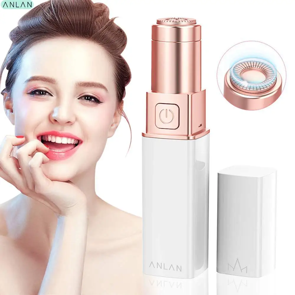 Электрический эпилятор для лица и бровей мини бритва мгновенный безболезненный