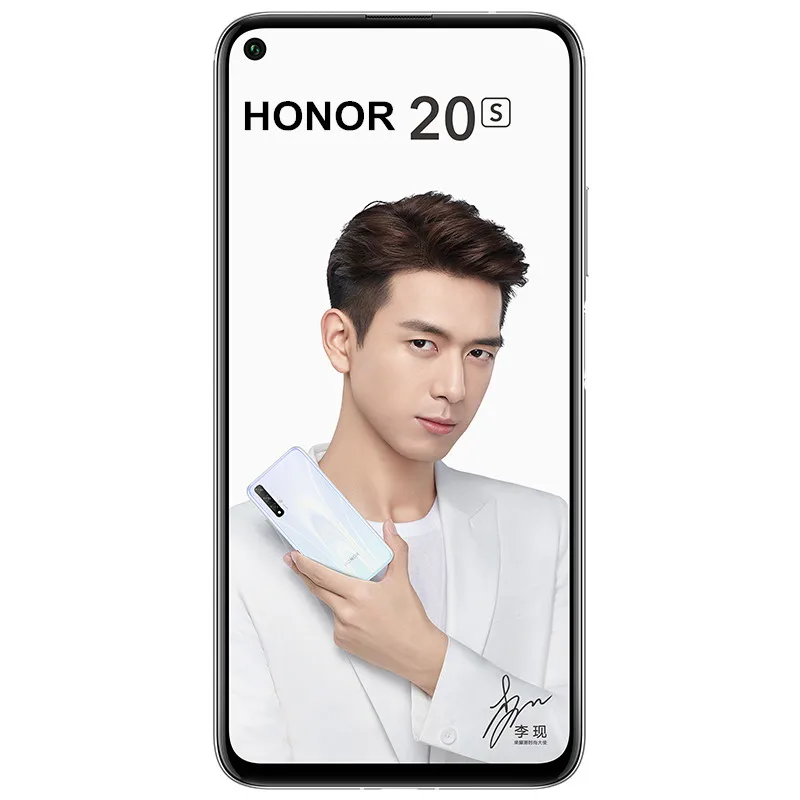 Honor 20 s 20 s смартфон Kirin 810 Восьмиядерный 6,26 дюймовый полноэкранный 48MP три камеры 3750 мАч GPU Turbo мобильный телефон