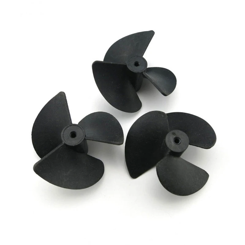 

Light Weight Nylon Paddle 3-blades Propellers with 2mm Shaft for RC Model Boat Rotating Propeller Props N0HF