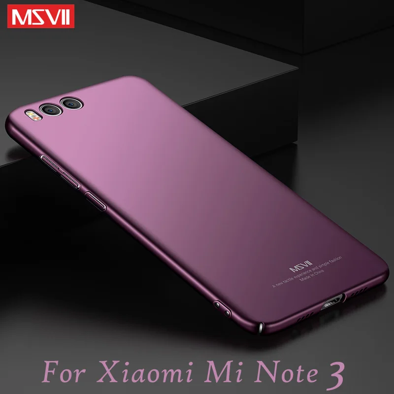 Чехол для Xiaomi Mi Note 3 Msvii твердый гладкий note pro | Мобильные телефоны и аксессуары