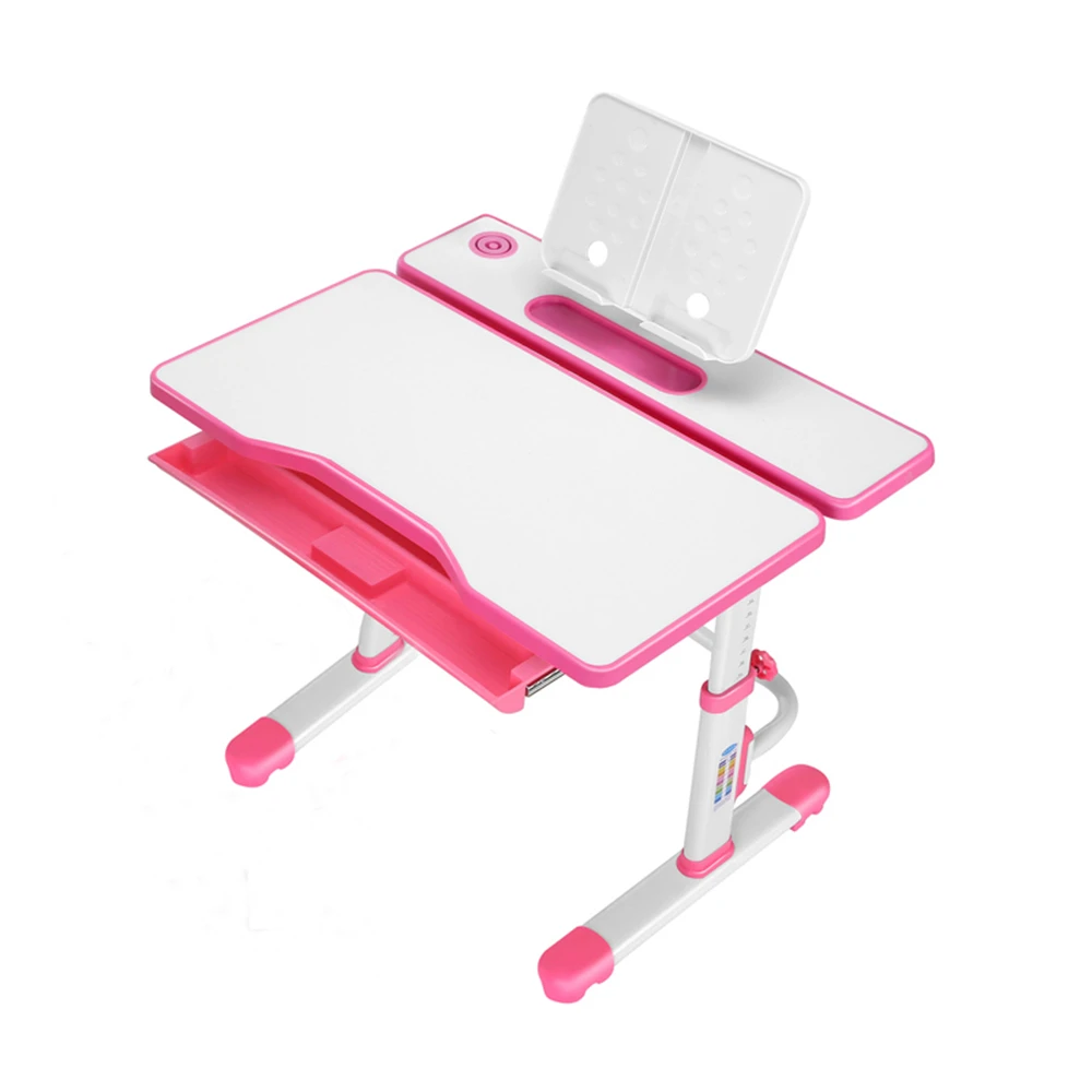 

Ergonomic Children Study Desk Adjustable Height Multifunctional Desk for Kid Study Dustproof Desktop Fast Shipping