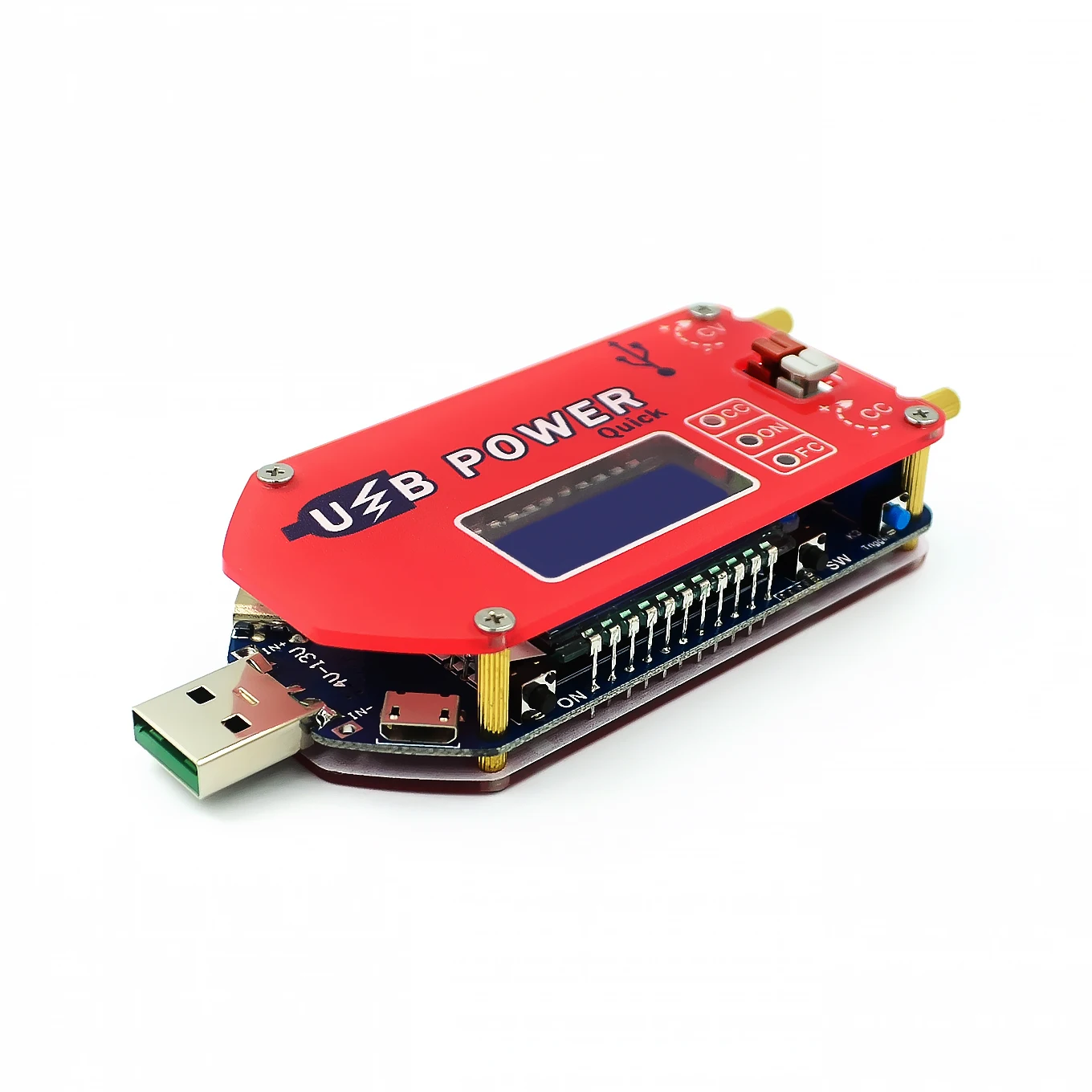DP3A цифровой дисплей USB регулируемый силовой модуль DC 1-30 в 15 Вт QC 2,0 3,0 FCP Быстрая зарядка лабораторный источник питания