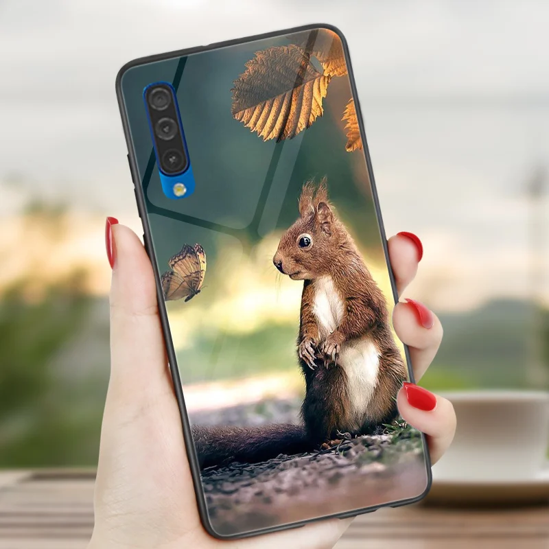 Для samsung Galaxy A10 A20 A30 A40 A50 A70 A3 A5 A7 A6 A8 A9 плюс чехол Обложка яркая для глянцевый чехол