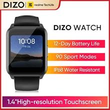 realme DIZO Watch Smart Watch 12-Day Battery Life 90 Sport Modes SmartWatch IP68 Water Resistant Global version Real Stock