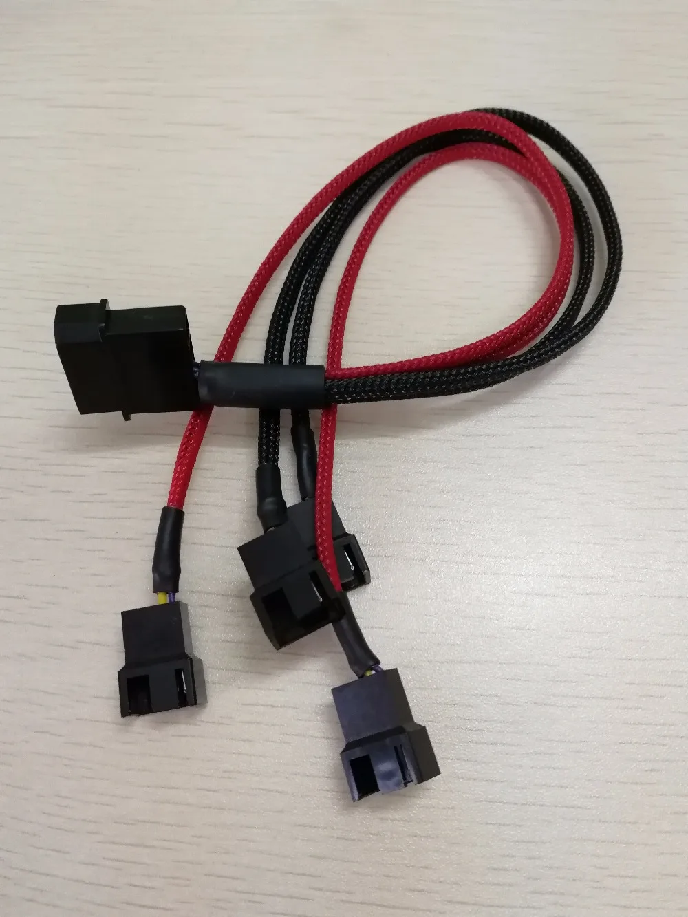30 см PC DIY ATX 4Pin 4P IDE Molex до 4*12 В разъем охлаждения разветвитель вентилятора питания