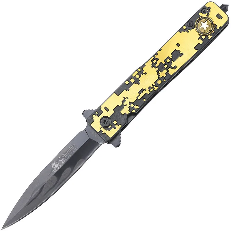 

Outdoor High Hardness Portable Pocket Knife Portable Folding Knife Fruit Knife Survival Tool Tactical Knife Knives Folding