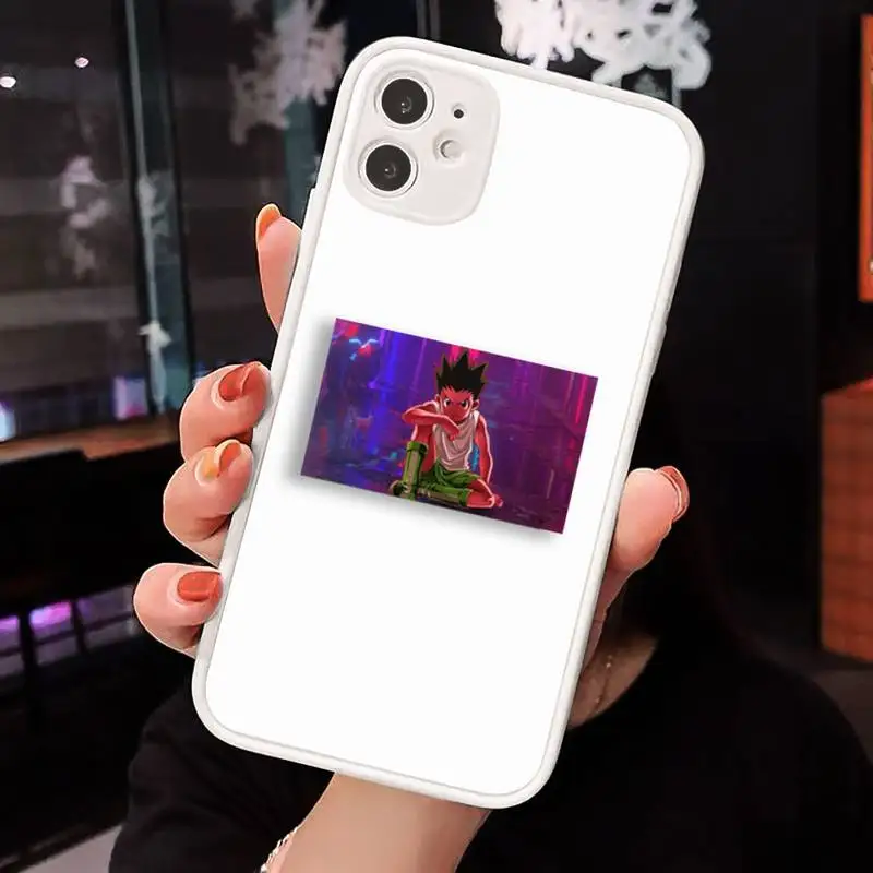 

Hunter X Hunter anime Phone Cases Matte Transparent for iPhone 7 8 11 12 s mini pro X XS XR MAX Plus cover funda