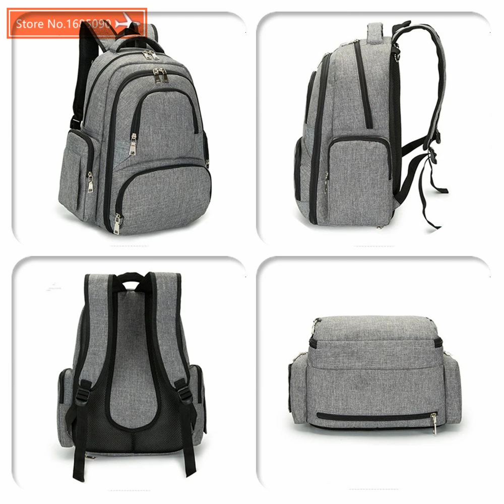 Модная сумка для подгузников мам брендовый вместительный рюкзак путешествий