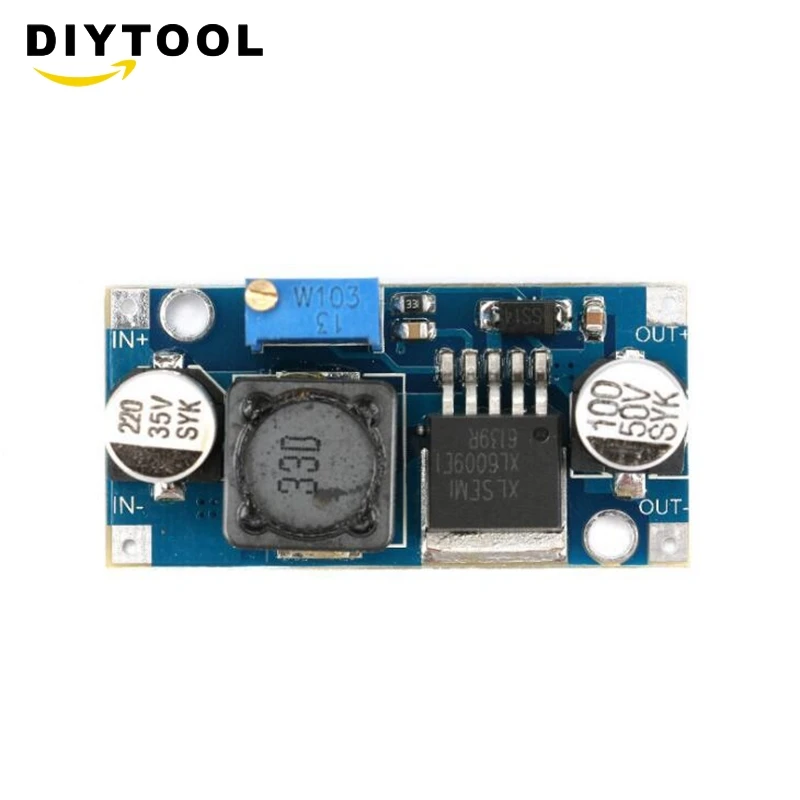 

DC-DC boost buck adjustable boost converter XL6009 module solar voltage