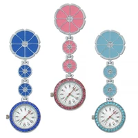 nurse medical hanging chest pocket watch chain quartz watches gifts nurse gift watch fashion luxury crystal