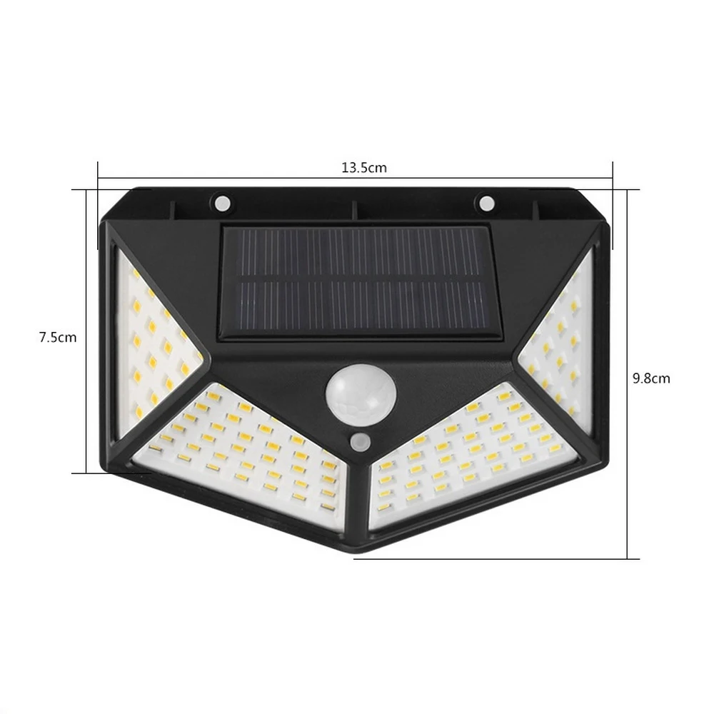 

Garden Solar Lamp PIR Motion Sensor Solar Powered By Sunlight Waterproof for Outdoor Wall Street Decoration LED Solar Light