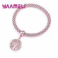 hot selling big wide bangles silver rose gold golden colors pendant decoration bracelet for women girls lovers jewelry gifts