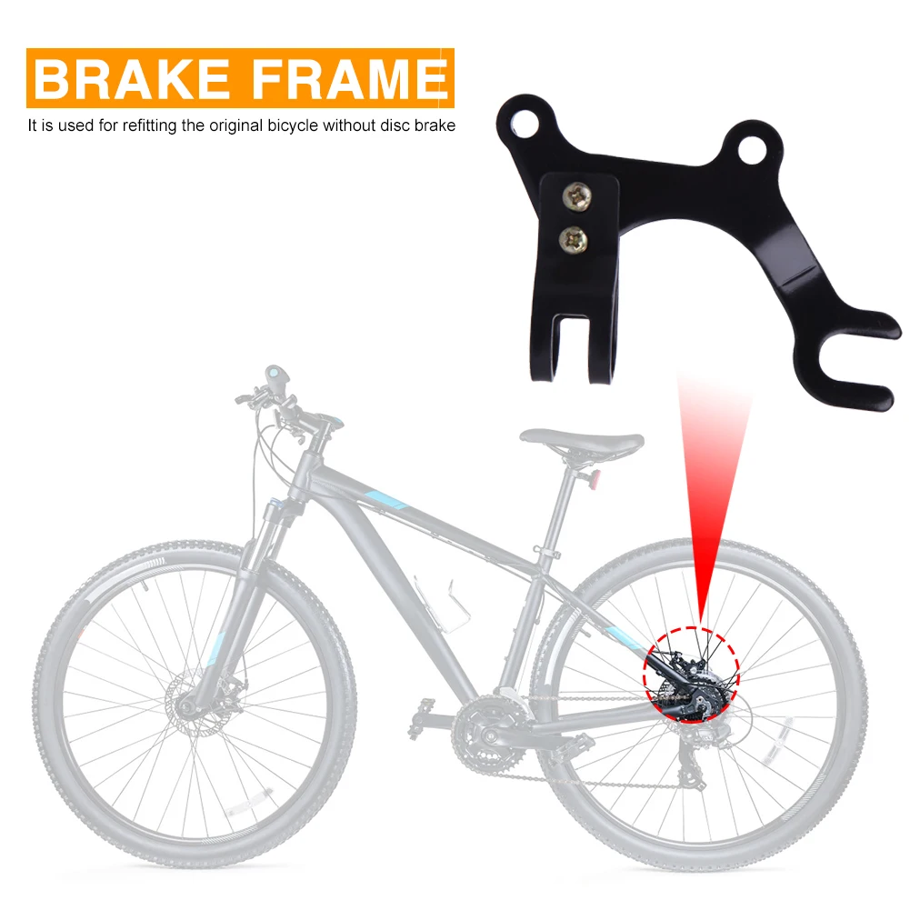 

MTB Bike V Brake Converter Mountain Bicycle Disc Brake Modification Bracket Frame Adapter Mounting Holder Biking Cycling Parts