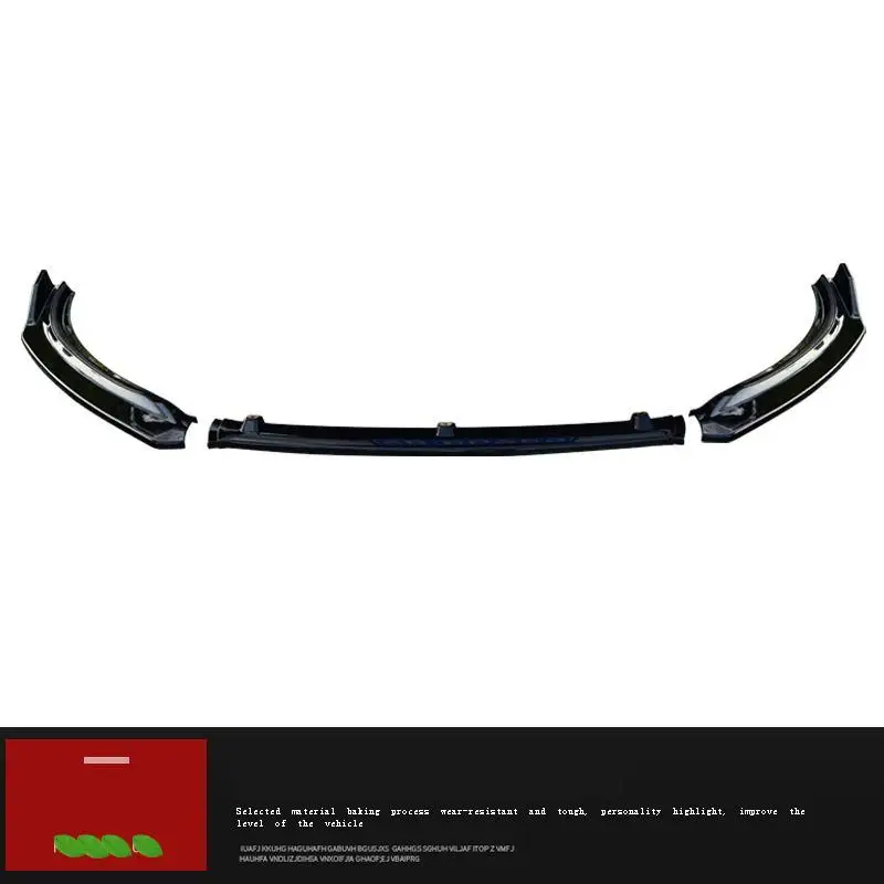 

Decor Akcesoria Samochodowe Voiture Front Bumper Lip Decoration Spoiler Auto Car Sticker Styling Moulding 2010 FOR Honda Accord