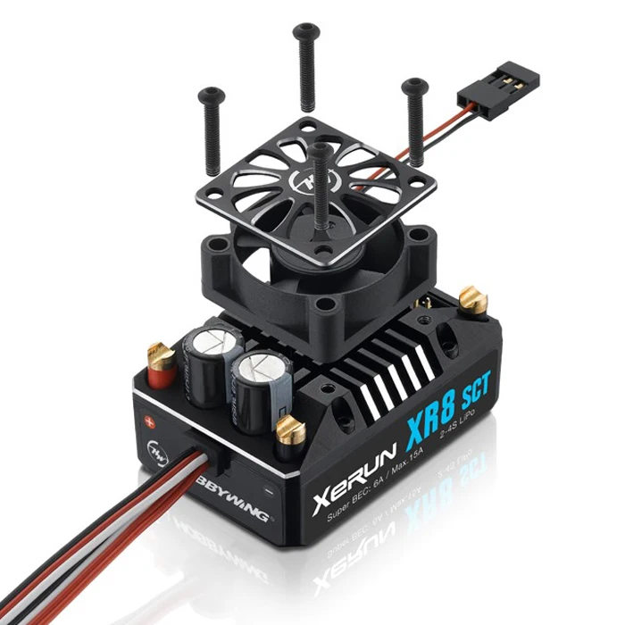 Hobbywing XERUN XR8 SCT 140A сенсорный бесщеточный ESC RC Cars Truck # SCT|Детали и аксессуары| |