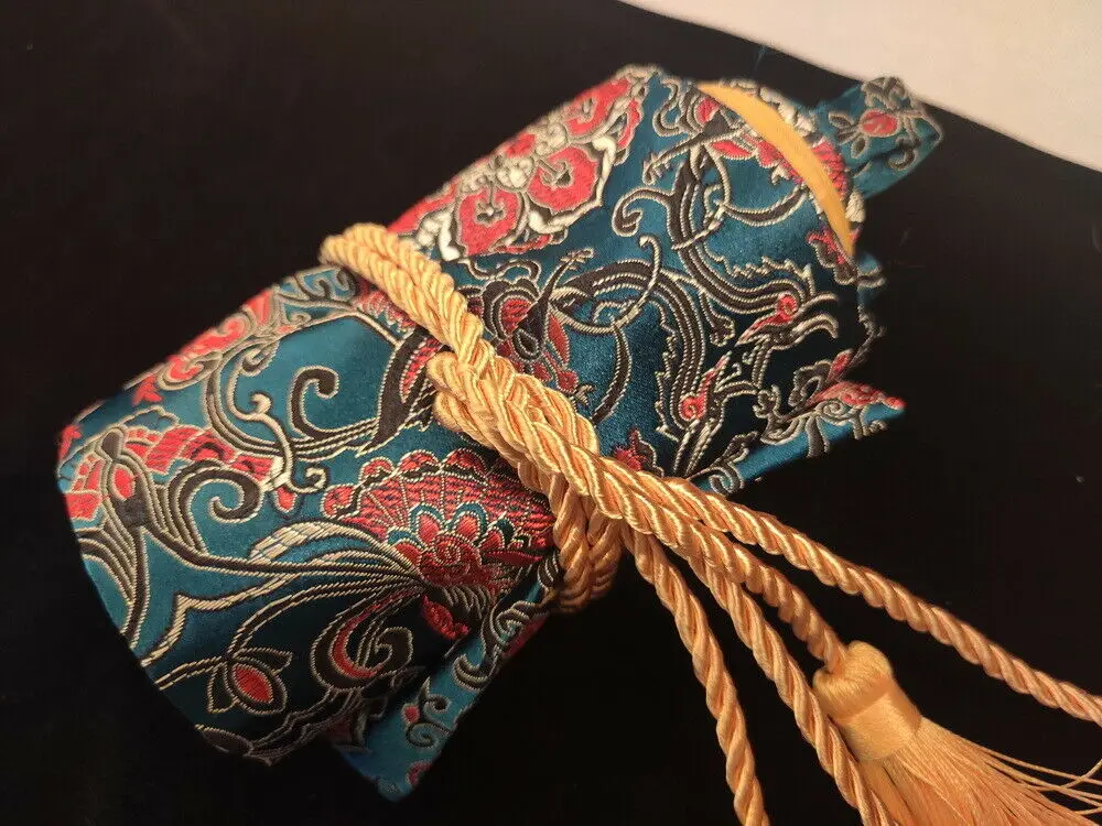 Роскошный Шелковый Меч с цветком 130 см сумка для защиты японского катаны меча