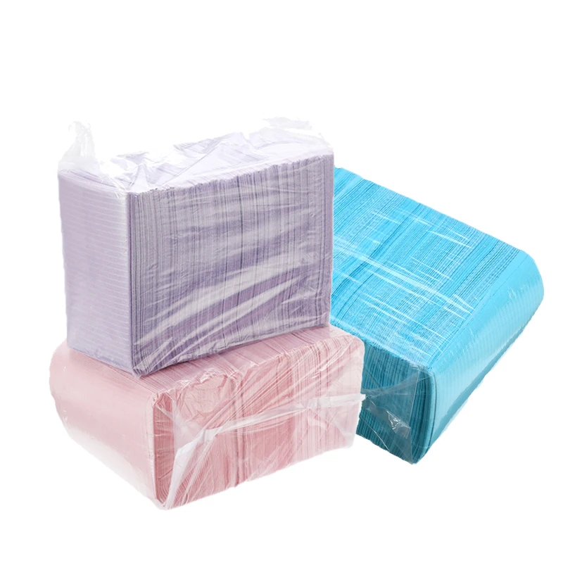 Одноразовый стоматологический бумажный шарф 125 шт. медицинский слюнявчик для