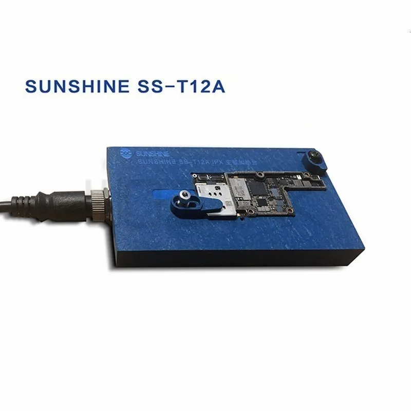 Sunshine T12A-X3 3-в-1 паяльная станция комплект инструмент для ремонта материнской платы для iPhone X XS MAX Процессор NAND нагрева разборки платформы