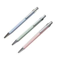 retractable ballpoint pen 0 5mm refillable greenpinkblue resusable calligraphy writing practice pen for kids adult