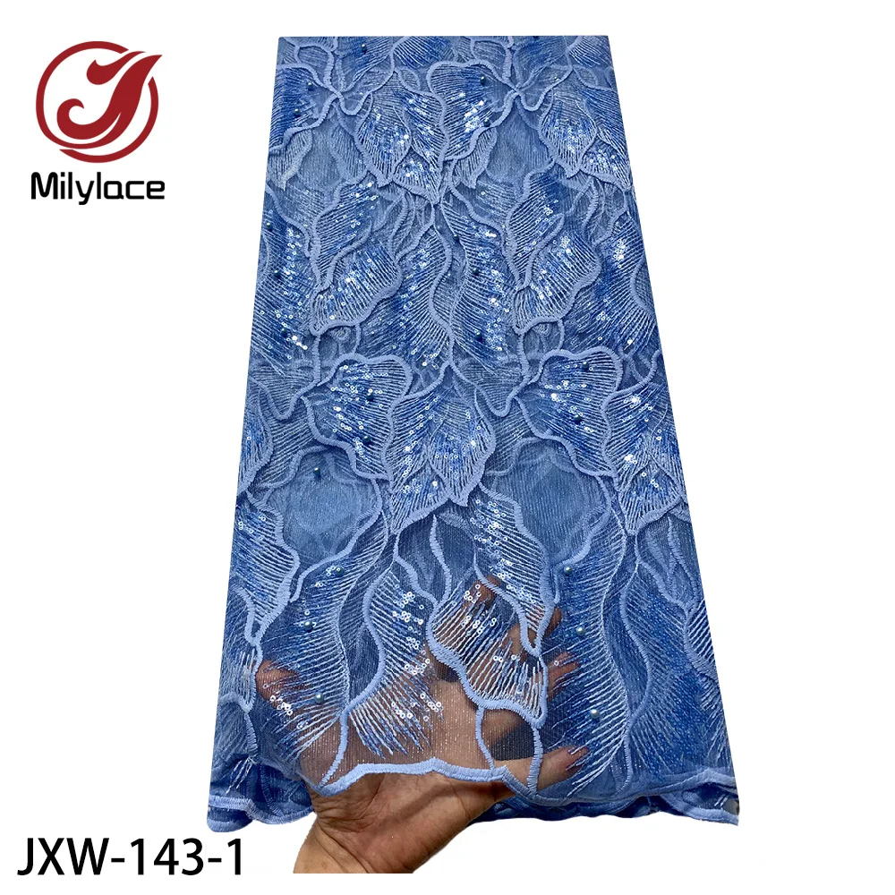 Африканское Тюлевое кружево французское с блестками дешевое вышитое Сетчатое