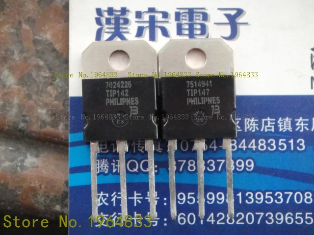 

TIP142/TIP147 10A/100V