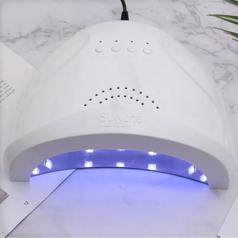 Лампа УФ/LED профессиональная для сушки гель лака сушилка с автоматическим