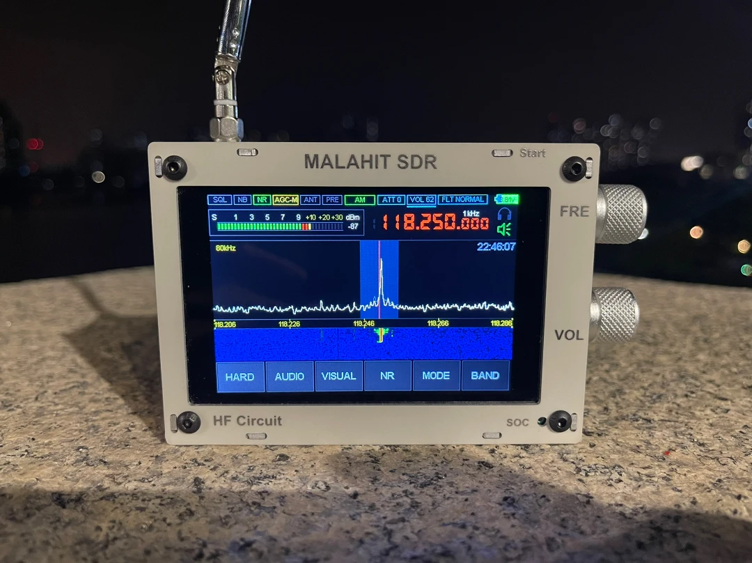 Малахитовая Коротковолновая радиостанция Malahit DSP 3 5 дюйма пресса Sn Любительский