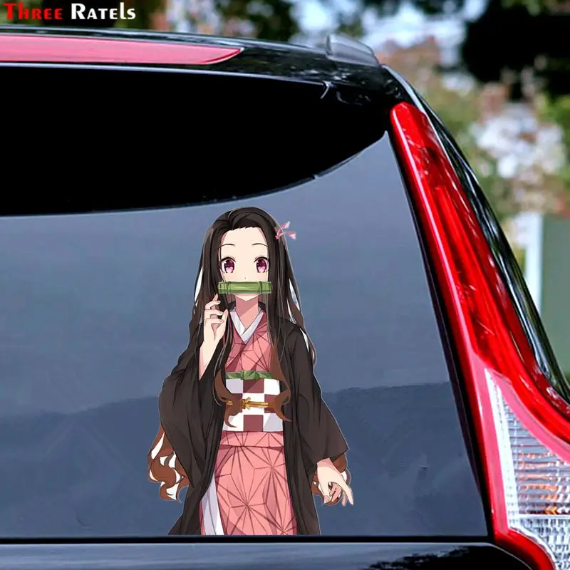3d-постер Three Ratels FC475 NEZUKO KAMADO Мультяшные аниме наклейки на капот автомобиля |