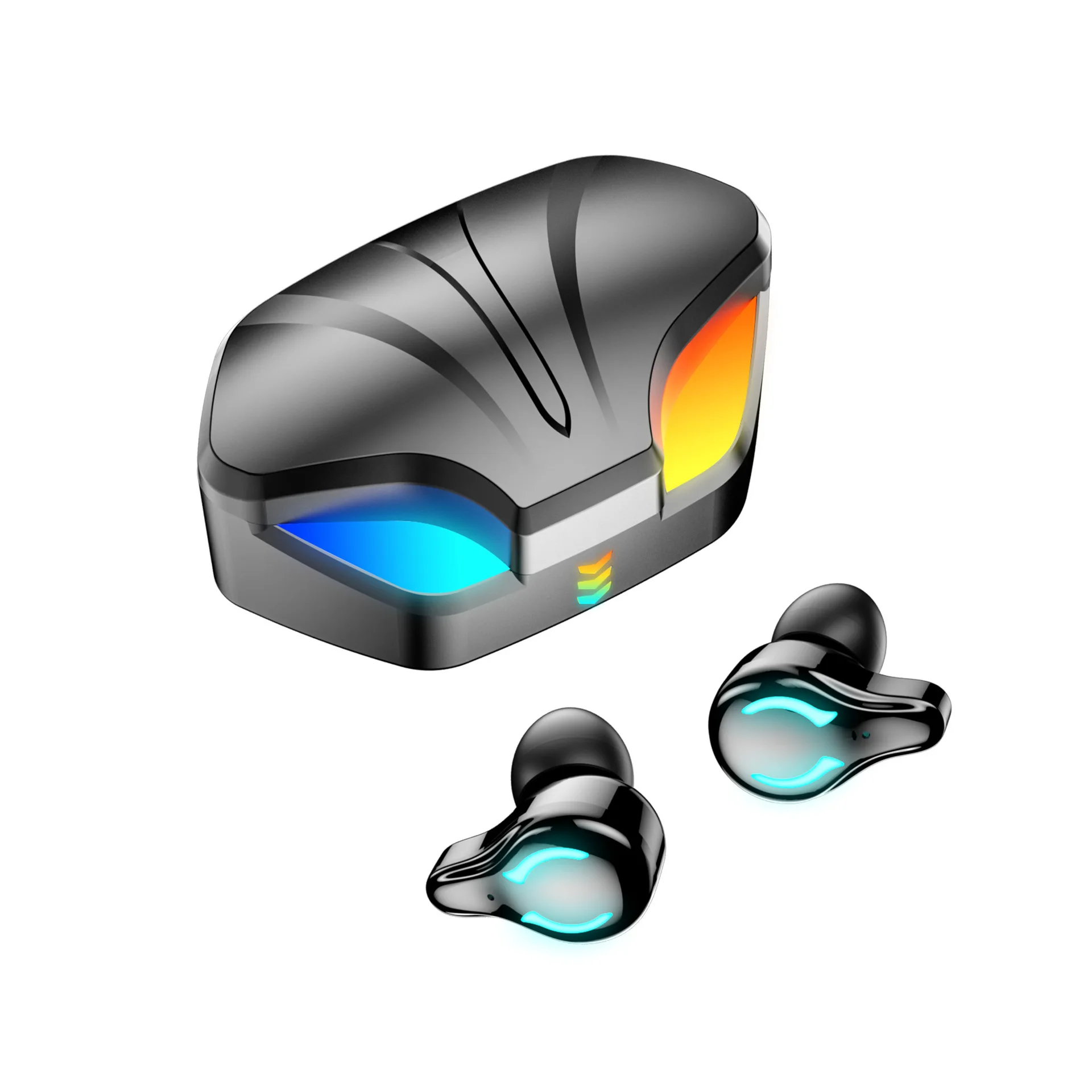Stereo Bluetooth Earphones Wireless Sports Earbuds 5.1 Charging Box IPX 7 Waterproof Gaming Music Mode Switch | Электроника