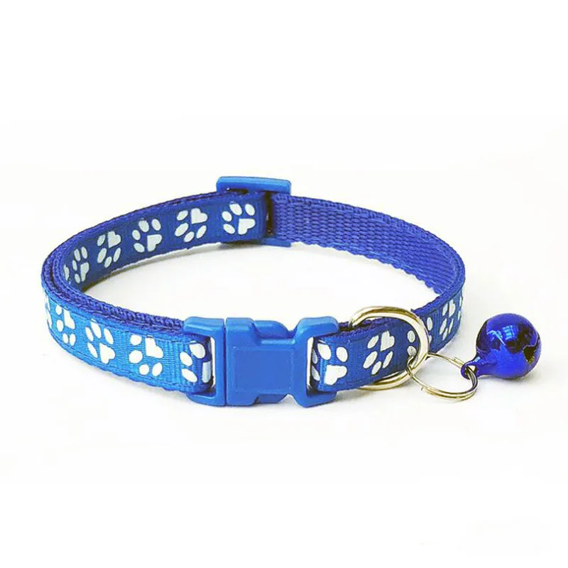 Ошейник для собак и кошек регулируемые пряжки с колокольчиком аксессуары