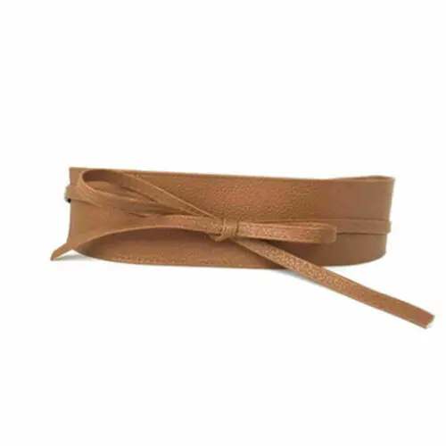 Женский эластичный пояс широкий из искусственной кожи 5 цветов черный белый |