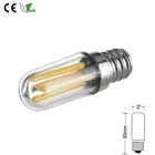 HoenyFly 2 шт. светодиодный E14E12 холодильник лампа 3 Вт 30006000K 12V110V220V Лампочка для духовки морозильник светильник теплый белый индикатор