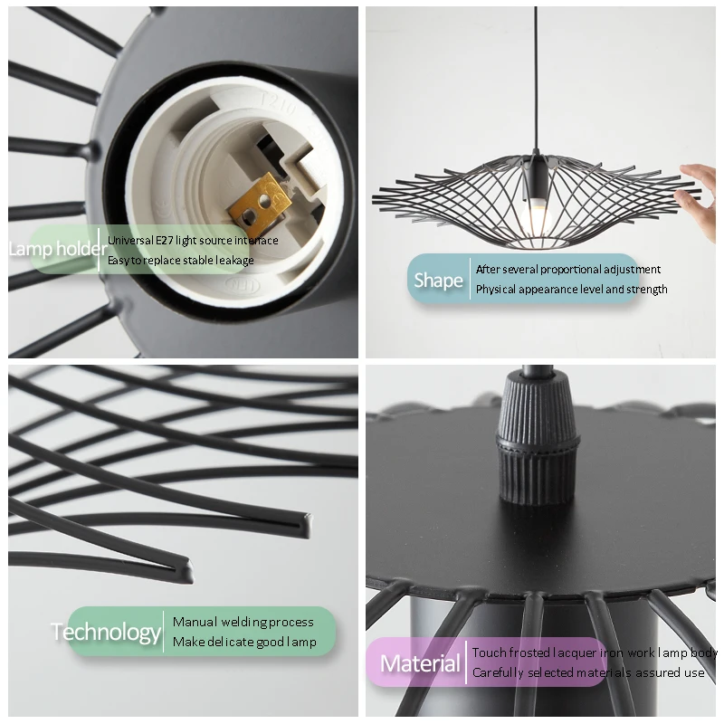 

Pendant Lamp Home Living Room Bedroom Hotel Decoration Lighting Fancy 2020