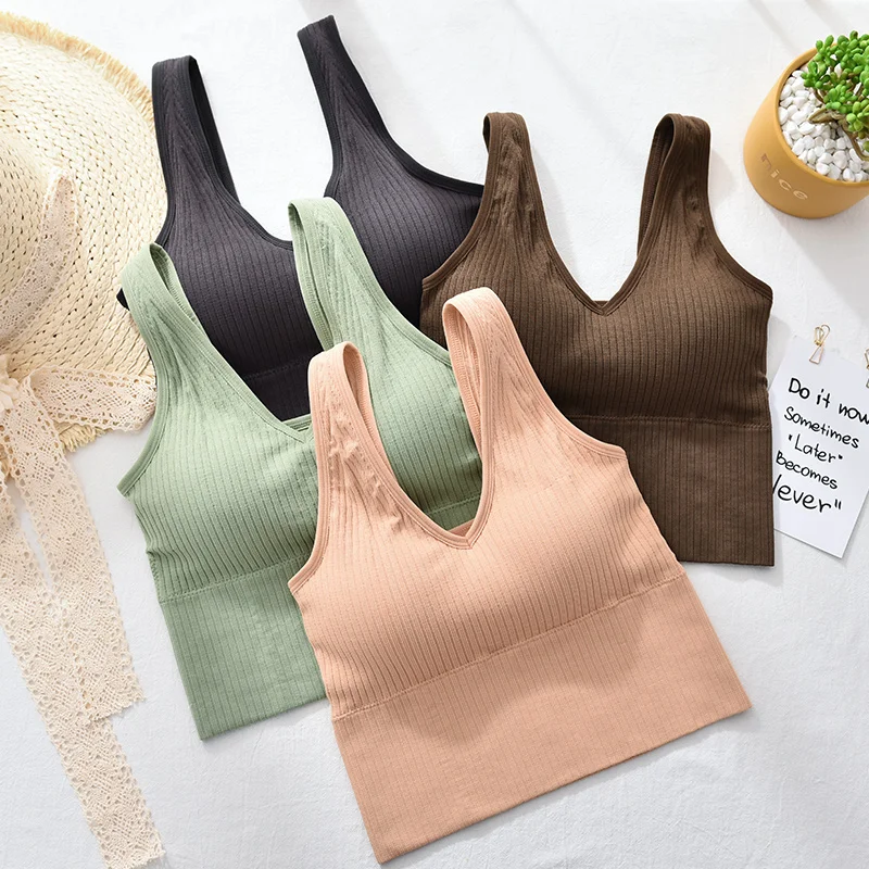 Женский однотонный бюстгальтер с эффектом пуш ап без косточек цвет в