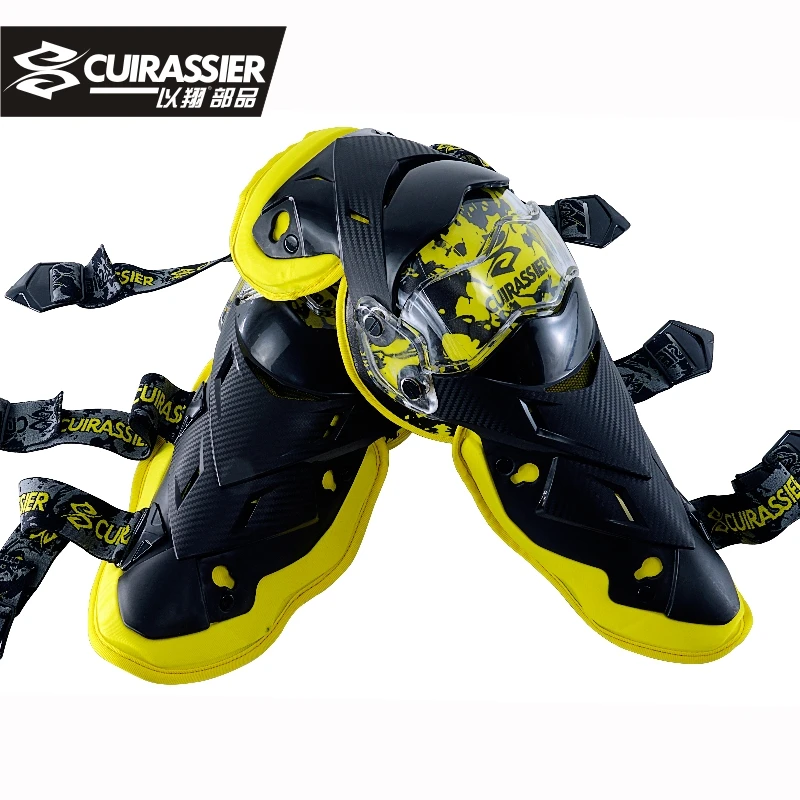 Cuirassier Motorcycle Knee Protector Protective Gear Guards Kit Kneepad Riding Thickening Elbow Protection Moto Accessories | Автомобили и