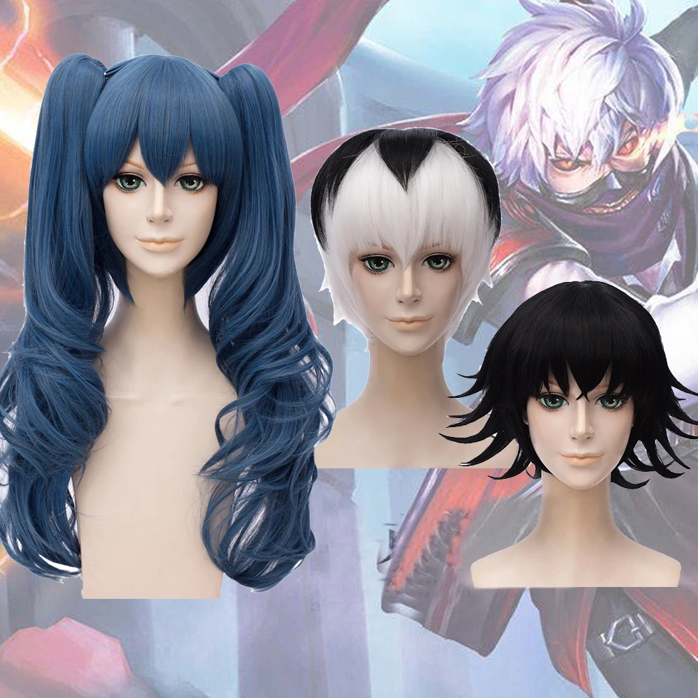

(AliceWig 171) Heat Resistant Fiber Hairpiece Synthetic Hair Cartoon Anime Tokyo Ghoul:re Yonebayashi Saiko Cosplay Wig