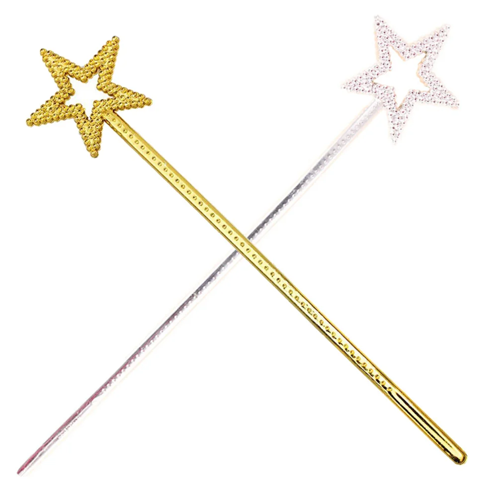 Пластиковая Палочка с блестками для девочек 34 см | Дом и сад