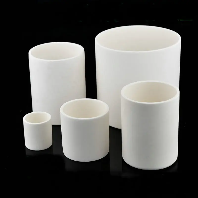1pc 99% alumina crucible Corundum cylindrical High temperature resistance 1600 degrees Capacity of 5ml to 1000ml | Канцтовары для