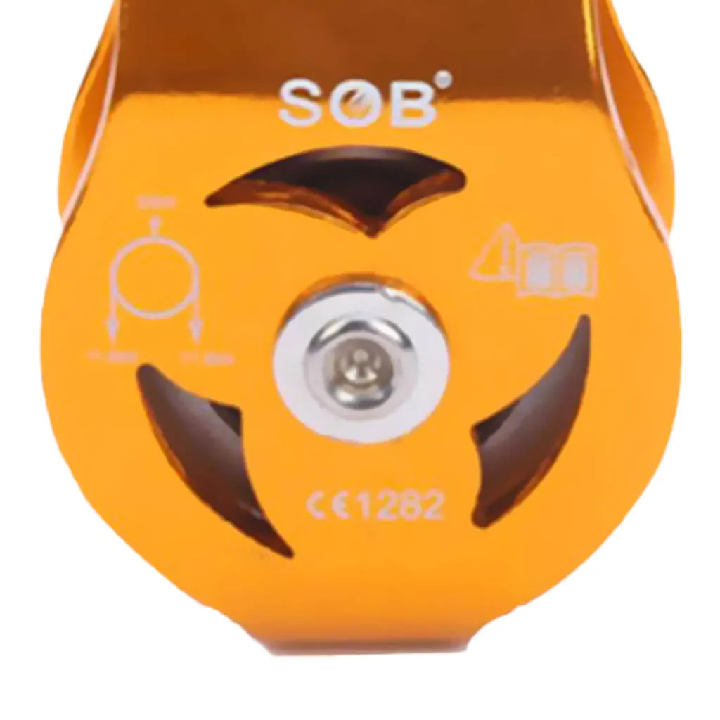 Легкий фиксированный одинарный шкив 23KN подходит для 8-13 мм веревки альпинизма