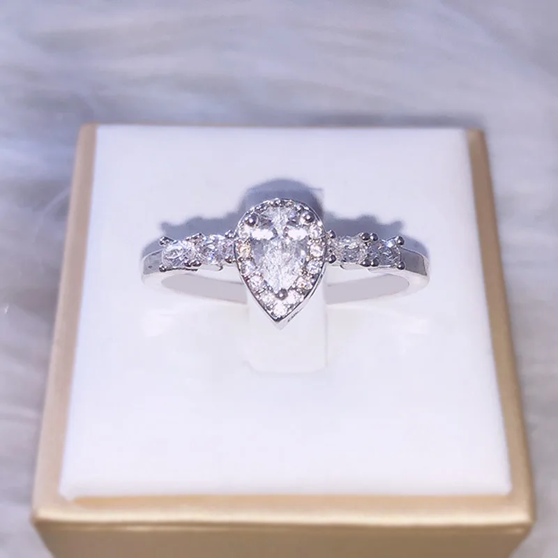 Женское кольцо с алмазным топазом 925 пробы роскошный перидот Anillos Bizuteria S925