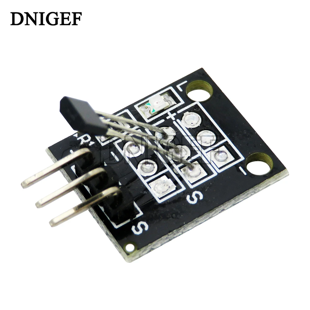 Фото DNIGEF New 1 шт./лот KY-003 стандартный модуль магнитного датчика зала для Arduino AVR Smart Cars PIC Good KY-003 №4