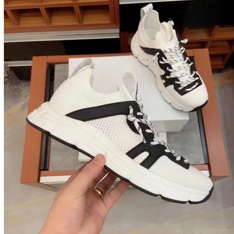 

Men Shoes Spring and Autumn Men Mesh Sneakers Fashion Casual Shoes Pure Color Running Shoes Women Sports Shoes2021 38-44