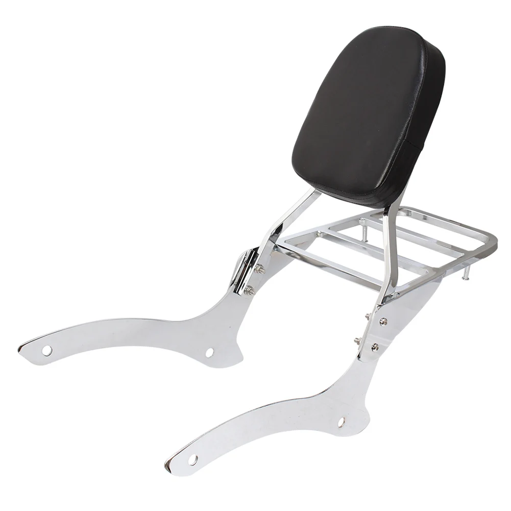 Хромированный задний пассажирский Сисси-бар для мотоцикла подставка багажа Yamaha