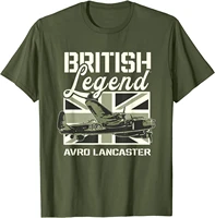 lancaster bomber aircraft british legend wwii war plane t shirt summer cotton short sleeve o neck mens t shirt new s 3xl