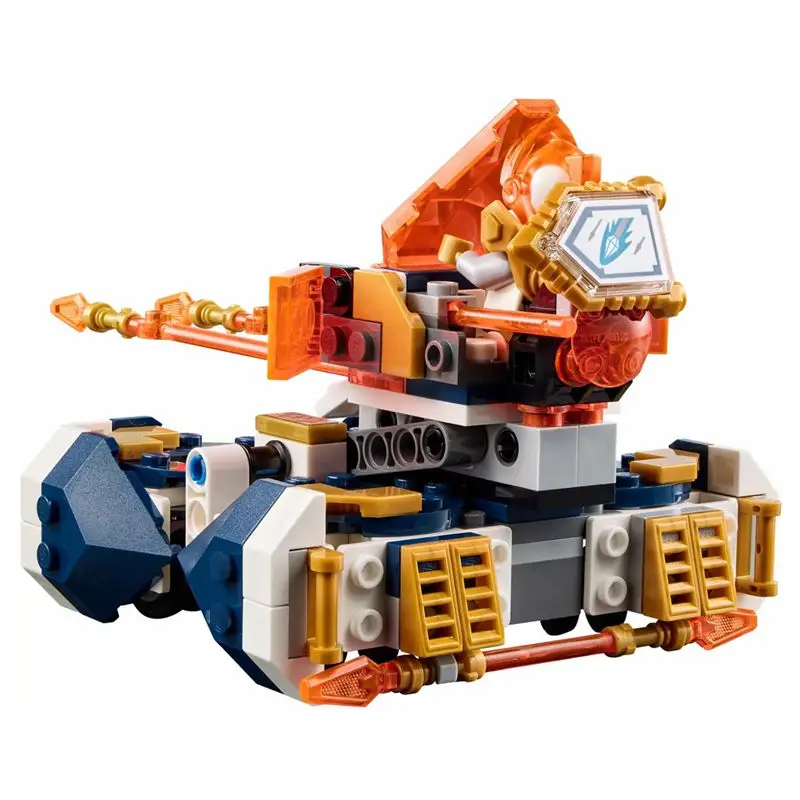 Новый nexu knight Lance's Hover Jouster строительные блоки кирпичи совместимые 72001 nexoe Lepining